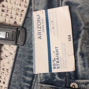 NWT Arizona graffiti 90's jeans.Sz 9 $54